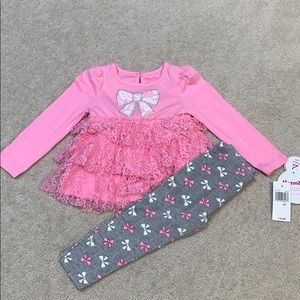 NWT Nannette 2pc set 2T